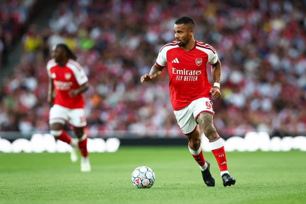 Arsenal v Como, Pre-Season Friendly Gabriel Jesus of Arsenal during the Arsenal v Como Pre-Season Friendly match at the Emirates Stadium, London, England on 12 August 2026 Credit: Ian Stephen Every Second Media Editorial use only. All images are copyright Every Second Media Limited. No images may be reproduced without prior permission. Copyright: xIMAGO EveryxSecondxMediax ESM-2089-0083 IanxStephenx xEveryxSecondxMediax