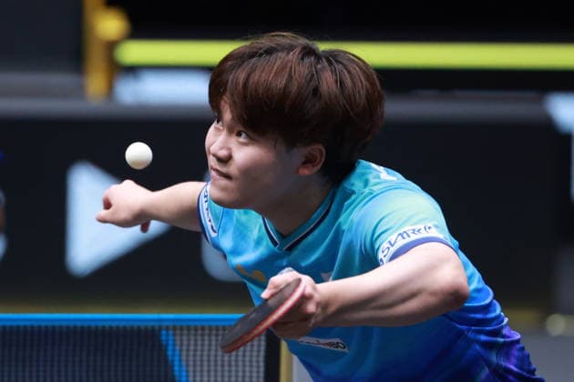 2026 WTT Europe Smash - Sweden - Main Draw - Day 3 Sora Matsushima of Japan competes against Sathiyan Gnanasekaran of India during the Men s Singles Round of 64 at the 2026 Europe Smash at the Malmo Arena in Malmo, Sweden, on August 11, 2026. Malmo Sweden  Copyright: xRemyxGrosx originalFilename:gros-europesm260812_nphbm.jpg
