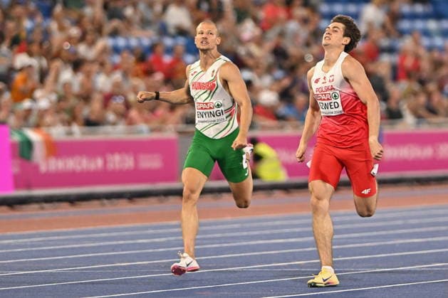 2026.08.12 Birmingham Lekkoatletyka Mistrzostwa Europy N z Patrik Simon Enyingi Maksymilian Szwed Foto Michal Laudy PressFocus 2026.08.12 Birmingham Athletics European Athletics Championships Patrik Simon Enyingi Maksymilian Szwed Credit: Michal Laudy PressFocus NEWSPIX.PL --- newspix.pl POLAND OUT! 