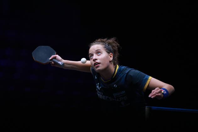2026 WTT Europe Smash - Sweden - Main Draw - Day 3 Hana Goda of Egypt competes against Chen Xingtong of China during the Women s Singles Round of 64 at the 2026 Europe Smash at the Malmo Arena in Malmo, Sweden, on August 11, 2026. Malmo Sweden  Copyright: xRemyxGrosx originalFilename:gros-europesm260812_npz5h.jpg