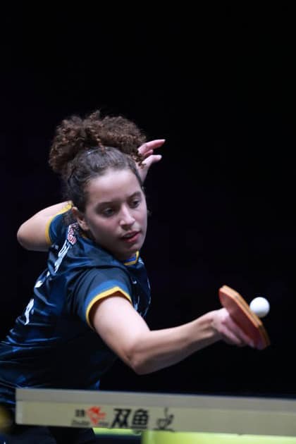 2026 WTT Europe Smash - Sweden - Main Draw - Day 3 Hana Goda of Egypt competes against Chen Xingtong of China during the Women s Singles Round of 64 at the 2026 Europe Smash at the Malmo Arena in Malmo, Sweden, on August 11, 2026. Malmo Sweden  Copyright: xRemyxGrosx originalFilename:gros-europesm260812_npLzT.jpg