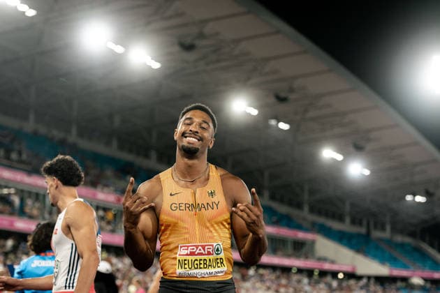 Leo Neugebauer (VfB Stuttgart, Zehnkampf Maenner), GBR, Leichtathletik, Athletics, European Athletics Championships 2026, Leichtathletik Europameisterschaft 2026, Birmingham 2026, 09.08.2026, GBR, Leichtathletik, Athletics, European Athletics Championships 2026, Leichtathletik Europameisterschaft 2026, Birmingham 2026, 09.08.2026 Birmingham *** Leo Neugebauer, VfB Stuttgart, Men s Decathlon, GBR, Track and Field, Athletics, 2026 European Athletics Championships, 2026 European Track and Field Championships, Birmingham 2026, August 9, 2026, GBR, Track and Field, Athletics, 2026 European Athletics Championships, 2026 European Track and Field Championships, Birmingham 2026, August 9, 2026, Birmingham Copyright: xStefanxMayerx EP_SMR