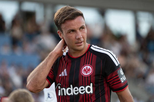 12.08.2026, xhfmx, Fussball Testspiel, FSV Frankfurt - Eintracht Frankfurt Mario Götze (Eintracht Frankfurt, 27) (DFL DFB REGULATIONS PROHIBIT ANY USE OF PHOTOGRAPHS as IMAGE SEQUENCES and or QUASI-VIDEO) Frankfurt am Main *** August 12, 2026, xhfmx, Soccer Friendly Match, FSV Frankfurt, Eintracht Frankfurt, Mario Götze, Eintracht Frankfurt, 27 DFL DFB REGULATIONS PROHIBIT ANY USE OF PHOTOGRAPHS AS IMAGE SEQUENCES AND OR QUASI-VIDEO Frankfurt am Main