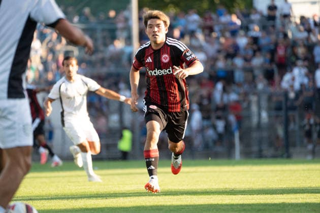 12.08.2026, xhfmx, Fussball Testspiel, FSV Frankfurt - Eintracht Frankfurt Ritsu Doan (Eintracht Frankfurt, 20) (DFL DFB REGULATIONS PROHIBIT ANY USE OF PHOTOGRAPHS as IMAGE SEQUENCES and or QUASI-VIDEO) Frankfurt am Main *** August 12, 2026, xhfmx, Soccer Friendly Match, FSV Frankfurt vs. Eintracht Frankfurt, Ritsu Doan, Eintracht Frankfurt, 20 DFL DFB REGULATIONS PROHIBIT ANY USE OF PHOTOGRAPHS as IMAGE SEQUENCES and or QUASI-VIDEO, Frankfurt am Main