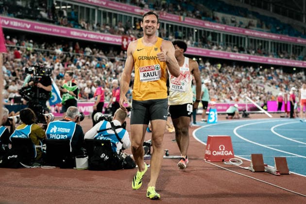 Niklas Kaul (USC Mainz, Zehnkampf Maenner), GBR, Leichtathletik, Athletics, European Athletics Championships 2026, Leichtathletik Europameisterschaft 2026, Birmingham 2026, 09.08.2026, GBR, Leichtathletik, Athletics, European Athletics Championships 2026, Leichtathletik Europameisterschaft 2026, Birmingham 2026, 09.08.2026 Birmingham *** Niklas Kaul, USC Mainz, Men s Decathlon, GBR, Track and Field, Athletics, 2026 European Athletics Championships, 2026 European Track and Field Championships, Birmingham 2026, August 9, 2026, GBR, Track and Field, Athletics, 2026 European Athletics Championships, 2026 European Track and Field Championships, Birmingham 2026, August 9, 2026, Birmingham Copyright: xStefanxMayerx EP_SMR