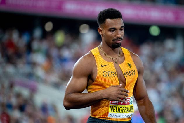 12.08.2026, GBR, Leichtathletik, Europameisterschaft 2026, Abendsession Tag 3, Birmingham Leo Neugebauer ( Deutschland ), Zehnkampf Herren, 400 Meter Lauf Birmingham Alexander Stadium England Großbritannien *** August 12, 2026, GBR, Track and Field, 2026 European Championships, Evening Session, Day 3, Birmingham Leo Neugebauer, Germany, Men s Decathlon, 400-meter dash, Birmingham Alexander Stadium, England, Great Britain Copyright: xNordphoto Memmlerx