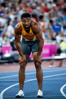12.08.2026, GBR, Leichtathletik, Europameisterschaft 2026, Abendsession Tag 3, Birmingham Leo Neugebauer ( Deutschland ), Zehnkampf Herren, 400 Meter Lauf Birmingham Alexander Stadium England Großbritannien *** August 12, 2026, GBR, Track and Field, 2026 European Championships, Evening Session, Day 3, Birmingham Leo Neugebauer, Germany, Men s Decathlon, 400-meter dash, Birmingham Alexander Stadium, England, Great Britain Copyright: xNordphoto Memmlerx