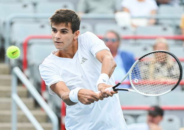 ATP, Tennis Herren Masters 1000 Canada semifinals Rafael Jodar of Spain in action against Brandon Nakashima of the United States at the ATP Masters 1000 Canada semifinals in Montreal, Canada, 12 August 2026. MONTREAL QUEBEC Canada  Copyright: xGRAHAMxHUGHESx
