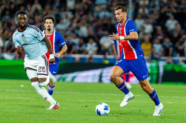 Fabian Ruiz seen during the UEFA Super Cup 2026 match between Paris Saint-Germain and Aston Villa (Kazimierz Koper Ball Raw Images) Salzburg Red Bull Arena Austria Copyright: xKazimierzxKoperx KAZ_PSGvAST_938