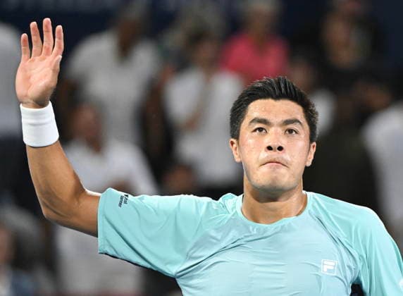 ATP, Tennis Herren Masters 1000 Canada semifinals Brandon Nakashima of the United States reacts after defeating Rafael Jodar of Spain at the ATP Masters 1000 Canada semifinals in Montreal, Canada, 12 August 2026. MONTREAL QUEBEC Canada  Copyright: xGRAHAMxHUGHESx