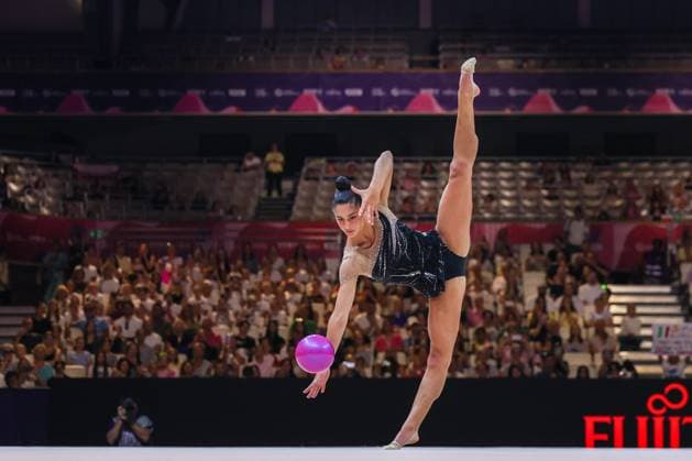 Rhythmic gymnastics, Rhythmische Sportgymnastik, RSG FIG World Championships 2026 Frankfurt in Frankfurt am Main, Germany - 12 08 2026 Sofia Raffaeli (ITA) seen during Rhythmic Gymnastics FIG World Championships 2026 Frankfurt Rhythmic Gymnastics FIG World Championships 2026 Frankfurt in Frankfurt am Main Frankfurt am Main Germany Copyright: xFabrizioxCarabellix xSOPAxImagesx Fabrizio-Carabelli-1441753