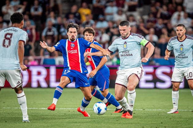 2026.08.12 Salzburg Pilka Nozna, Superpuchar UEFA 2026 PSG - Aston Villa N z Vitinha Foto Mateusz Porzucek PressFocus 2026.08.12 Salzburg Football, UEFA Super Cup 2026 Paris Saint-Germain F.C. - Aston Villa PSG - Aston Villa Vitinha Credit: Mateusz Porzucek PressFocus NEWSPIX.PL --- newspix.pl POLAND OUT! 