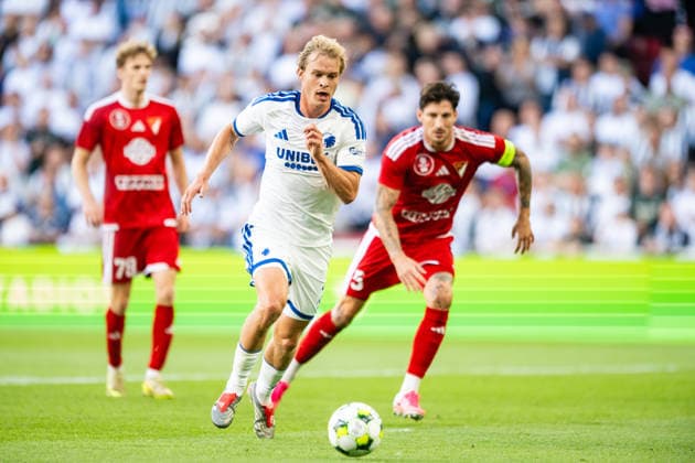 FC Copenhagen v Debrecen, UEFA Conference League qualification, Copenhagen, Denmark Copenhagen, Denmark. 12th, August 2026. Mads Emil Madsen of FC Copenhagen seen during the UEFA Conference League qualification match between FC Copenhagen and Debrecen at Parken in Copenhagen. Danmark, Copenhagen  Copyright: xGonzalesxPhoto TobiasxJorgensenx
