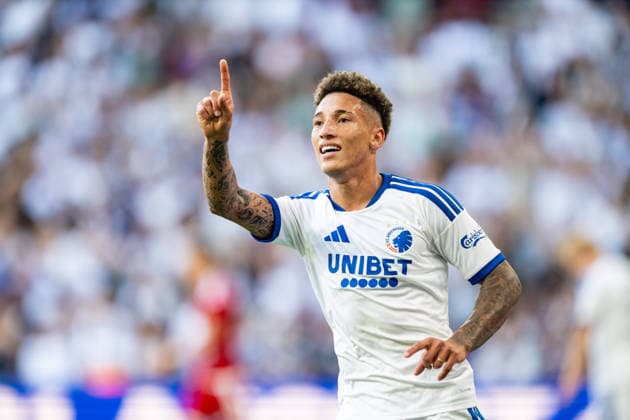 FC Copenhagen v Debrecen, UEFA Conference League qualification, Copenhagen, Denmark Copenhagen, Denmark. 12th, August 2026. Robert Silva of FC Copenhagen seen during the UEFA Conference League qualification match between FC Copenhagen and Debrecen at Parken in Copenhagen. Danmark, Copenhagen  Copyright: xGonzalesxPhoto TobiasxJorgensenx