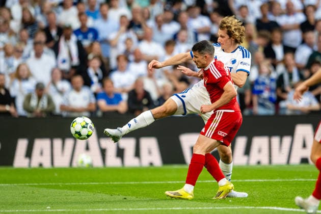 FC Copenhagen v Debrecen, UEFA Conference League qualification, Copenhagen, Denmark Copenhagen, Denmark. 12th, August 2026. Alex Kral (L) of FC Copenhagen seen during the UEFA Conference League qualification match between FC Copenhagen and Debrecen at Parken in Copenhagen. Danmark, Copenhagen  Copyright: xGonzalesxPhoto TobiasxJorgensenx