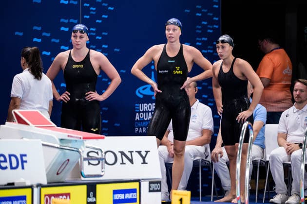260813 Louise Hansson of Sweden after competing in women™s 100 meters butterfly swimming heats during day 14 of the 2026 European Aquatics Championships on August 13, 2026 in Saint-Denis. Photo: Joel Marklund BILDBYRAN kod JM JM0841 bbeng simning swimming svomming 2026 european aquatics championships em dam Sverige Sweden *** August 13, 2026: Louise Hansson of Sweden after competing in the women’s 100-meter butterfly swimming heats on Day 14 of the 2026 European Aquatics Championships on August 13, 2026 in Saint-Denis. Photo by Joel Marklund. BILDBYRAN code JM JM0841 bbeng swimming 2026 European Aquatics Championships European Championships women s Sweden  Copyright: JOELxMARKLUND BB260813JM029