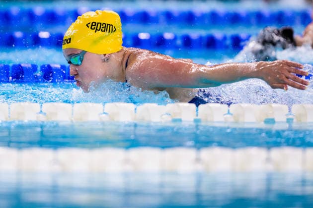 260813 Felicia Klintemar of Sweden competes in women™s 100 meters butterfly swimming heats during day 14 of the 2026 European Aquatics Championships on August 13, 2026 in Saint-Denis. Photo: Joel Marklund BILDBYRAN kod JM JM0841 bbeng simning swimming svomming 2026 european aquatics championships em dam Sverige Sweden *** August 13, 2026: Felicia Klintemar of Sweden competes in the women’s 100-meter butterfly swimming heats during Day 14 of the 2026 European Aquatics Championships on August 13, 2026 in Saint Denis. Photo by Joel Marklund. BILDBYRAN code JM JM0841 bbeng swimming 2026 European Aquatics Championships women s Sweden  Copyright: JOELxMARKLUND BB260813JM041