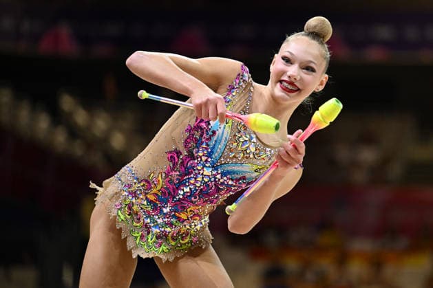 IPA87441450 - Masa NIKOLIC (SRB) and the Cubs at the 42nd Rhythmic gymnastics, Rhythmische Sportgymnastik, RSG World Championships in Frankfurt am Main, Germany, on August 13, 2026  Copyright: xFilippoxTomasi IPAxSportx xx 87441450