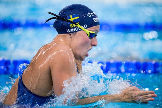 260813 Tea Winblad of Sweden competes in women™s 200 meters breaststroke swimming heats during day 14 of the 2026 European Aquatics Championships on August 13, 2026 in Saint-Denis. Photo: Joel Marklund BILDBYRAN kod JM JM0841 bbeng simning swimming svomming 2026 european aquatics championships em dam Sverige Sweden *** August 13, 2026: Tea Winblad of Sweden competes in the women’s 200-meter breaststroke heats on Day 14 of the 2026 European Aquatics Championships in Saint Denis. 2026 in Saint Denis. Photo by Joel Marklund. BILDBYRAN code JM JM0841 bbeng swimming 2026 European Aquatics Championships women s Sweden  Copyright: JOELxMARKLUND BB260813JM060