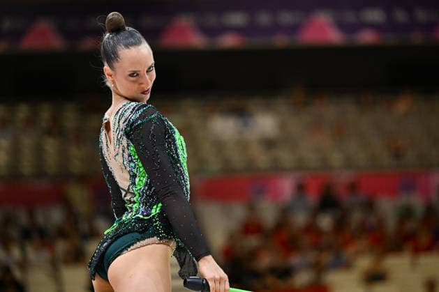 IPA87441447 - Emilia Heichel (POL) during the 42nd Rhythmic gymnastics, Rhythmische Sportgymnastik, RSG World Championships in Frankfurt am Main, Germany, August 13, 2026  Copyright: xFilippoxTomasi IPAxSportx xx 87441447