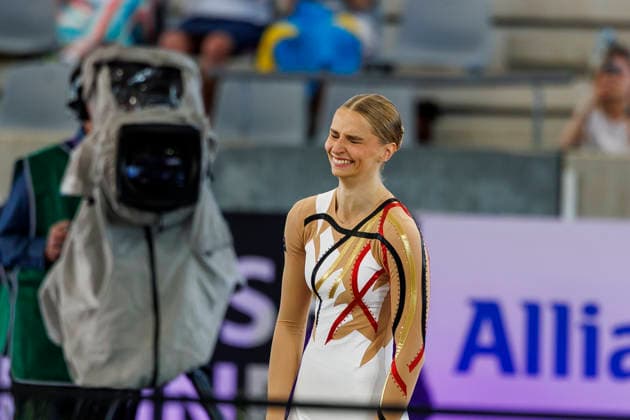 AACHEN - FEI World Championships 2026, AACHEN - FEI World Championships 2026 MEYER Kathrin (GER), Captain Claus OLD FEI Vaulting World Championship, WM, Weltmeisterschaft Individual Female Aachen, Reitstadion Soers 13. August 2026 - *** AACHEN FEI World Championships 2026, AACHEN FEI World Championships 2026 MEYER Kathrin GER, Captain Claus OLD FEI Vaulting World Championship Individual Female Aachen, Soers Equestrian Stadium, August 13, 2026