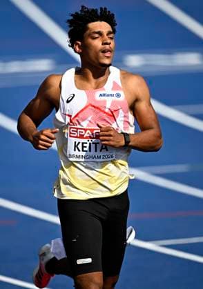 European Athletics Championships Birmingham 2026 - day 4 BIRMINGHAM, ENGLAND - AUGUST 13 : Keita Dai (BEL) in action during the 110M Hurdles Decathlon on day 4 of the Birmingham 2026 European Athletics Championships on August 13, 2026 in Birmingham, England, 13 08 2026 Birmingham ENGLAND  Copyright: xTomasxSiskx