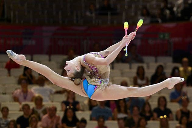 OTHER - Gymnastics - 42nd Rhythmic gymnastics, Rhythmische Sportgymnastik, RSG World Championships Photo by IPA ABACAPRESS.COM87441458 - Masa NIKOLIC (SRB) and the Cubs at the 42nd Rhythmic Gymnastics World Championships in Frankfurt am Main, Germany, on August 13, 2026 Frankfurt am Main Germany  Copyright: xIPAxSport ABACAx