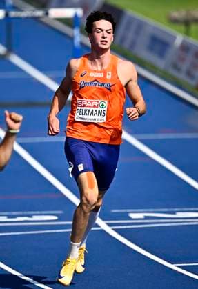 European Athletics Championships Birmingham 2026 - day 4 BIRMINGHAM, ENGLAND - AUGUST 13 : Pelkmans Luuk (NED) in action during the 110M Hurdles Decathlon on day 4 of the Birmingham 2026 European Athletics Championships on August 13, 2026 in Birmingham, England, 13 08 2026 Birmingham ENGLAND  Copyright: xTomasxSiskx
