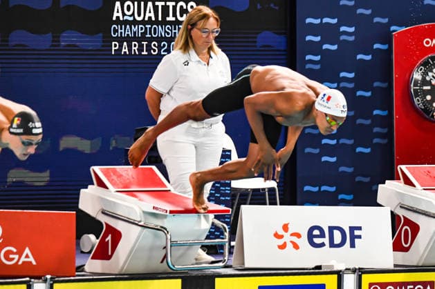 NATATION : Championnat d europe de natation 2026 - PARIS - 13 08 2026 Sauveur Cristofini (FRA) Saint DenisFrance  Copyright: xBaptistexAutissierx