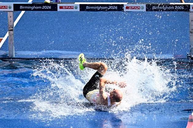 European Athletics Championships Birmingham 2026 - day 4 BIRMINGHAM, ENGLAND - AUGUST 13 : Van De Velde Tim (BEL) in action during the 3000M Steeplechase Men Round 1 Heat 1 on day 4 of the Birmingham 2026 European Athletics Championships on August 13, 2026 in Birmingham, England, 13 08 2026 Birmingham ENGLAND  Copyright: xTomasxSiskx