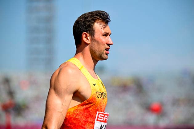 Niklas KAUL (Germany, USC Mainz, 100m DECATHLON Men) GBR, European Athletics Championships, Athletics, 13.08.2026, GBR, European Athletics Championships, Athletics, 13.08.2026, Birmingham *** Niklas KAUL, Germany, USC Mainz, Men s 100m Decathlon, GBR, European Athletics Championships, Track and Field, August 13, 2026, GBR, European Athletics Championships, Track and Field, August 13, 2026, Birmingham Copyright: xEibnerxPressefoto JanxPapenfussx EP_JPS