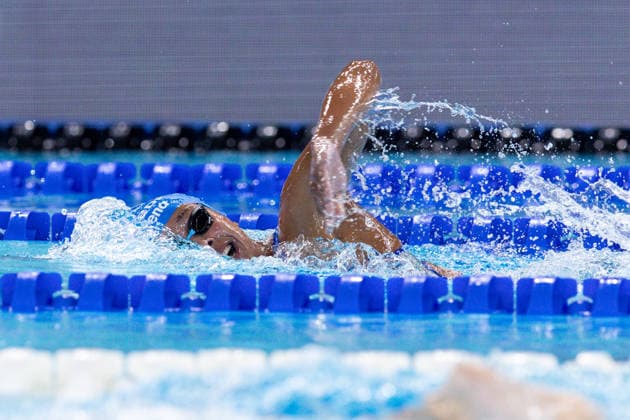 European Aquatics Championships Swimming Day 4 Artemis Vasilaki during European Aquatics Championships Swimming Day 4 in Paris, France, on August 13, 2026 Paris France  Copyright: xFotoxOlimpikx originalFilename:jastrzebowski-european260813_npEYX.jpg