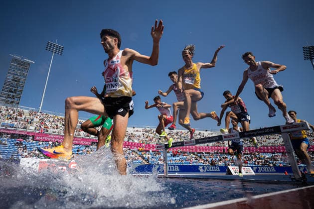 260813 Vidar Johansson of Sweden competes in men s 3000 meter steeplechase qualification during day 4 of the 2026 European Athletics Championships on August 13, 2026 in Birmingham. Photo: Maxim ThorÃ BILDBYRAN kod MT MT1068 friidrott athletics friidrett friidrotts-em em friidretts-em 2026 european athletics championships 4 bbeng sverige norge *** August 13, 2026: Vidar Johansson of Sweden competes in the men’s 3,000-meter steeplechase qualifying round during Day 4 of the 2026 European Athletics Championships on August 13, 2026 in Birmingham. Photo: Maxim Thora, BILDBYRAN, code MT MT1068. track and field, athletics, friidrett, friidrotts EM, 2026 European Athletics Championships, 4, BBENG, Sweden, Norway  Copyright: MAXIMxTHORE BB260813MT014