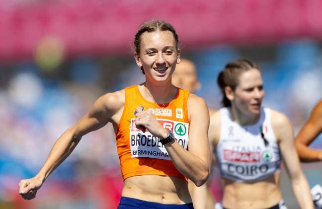 BIRMINGHAM - Femke Broeders-Bol in action in the 800-meter semi-final on the fourth day of the European Athletics Championships. IRIS VAN DEN BROEK ANP xVIxANPxSportx xxANPxIVx 565384338 originalFilename: 565384338.jpg