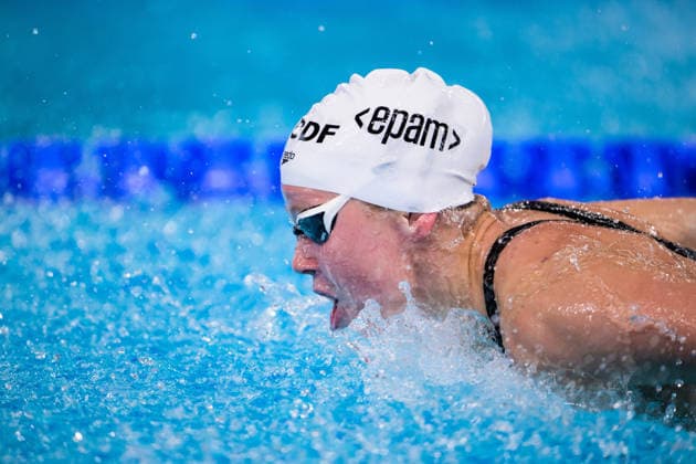 260813 Aliisa Soini of Finland competes in women™s 100 meters butterfly swimming heats during day 14 of the 2026 European Aquatics Championships on August 13, 2026 in Saint-Denis. Photo: Joel Marklund BILDBYRAN kod JM JM0841 bbeng simning swimming svomming 2026 european aquatics championships em dam *** August 13, 2026: Aliisa Soini of Finland competes in the women’s 100-meter butterfly swimming heats during Day 14 of the 2026 European Aquatics Championships on August 13, 2026 in Saint Denis. Photo by Joel Marklund. BILDBYRAN code JM JM0841 bbeng swimming 2026 European Aquatics Championships women’s  Copyright: JOELxMARKLUND BB260813JM110