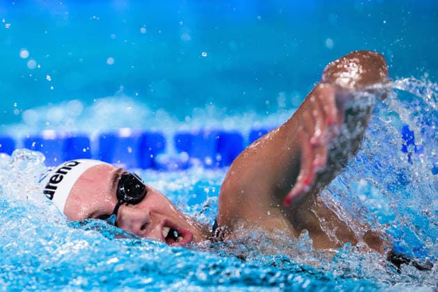 260813 Hanne Stamnesfet Naess of Norway competes in women™s 1500 meters swimming heats during day 14 of the 2026 European Aquatics Championships on August 13, 2026 in Saint-Denis. Photo: Joel Marklund BILDBYRAN kod JM JM0841 bbeng simning swimming svomming 2026 european aquatics championships em dam Norge *** August 13, 2026: Hanne Stamnesfet Naess of Norway competes in the women’s 1,500-meter swimming heats during Day 14 of the 2026 European Aquatics Championships on August 13, 2026 in Saint-Denis. Photo by Joel Marklund. BILDBYRAN code JM JM0841 bbeng swimming 2026 European Aquatics Championships Women s Norway  Copyright: JOELxMARKLUND BB260813JM131