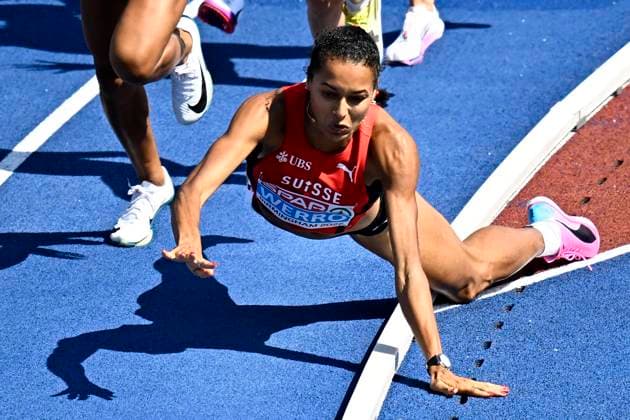 European Athletics Championships Birmingham 2026 - day 4 BIRMINGHAM, ENGLAND - AUGUST 13 : Werro Audrey (SUI) in action during the 800m Women Semi-final on day 4 of the Birmingham 2026 European Athletics Championships on August 13, 2026 in Birmingham, England, 13 08 2026 Birmingham ENGLAND  Copyright: xTomasxSiskx