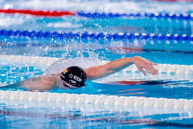 France, Paris, Centre Aquatique Olympique Metropole du Grand Paris, 13.08.2026, European Aquatics Championships, Day 14, Morning Session, Lukas Maertens, SC Magdeburg, Germany, Photo by Eibner Pressefoto Tino Henschel European Aquatics Championships, Day 14, Morning Session Paris *** France, Paris, Centre Aquatique Olympique Metropole du Grand Paris, August 13, 2026, European Aquatics Championships, Day 14, Morning Session, Lukas Maertens, SC Magdeburg, Germany, Photo by Eibner Pressefoto Tino Henschel European Aquatics Championships, Day 14, Morning Session, Paris Copyright: xEibnerxPressefotox