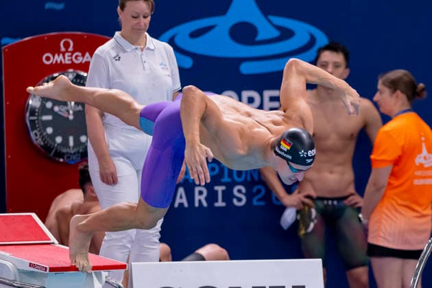 France, Paris, Centre Aquatique Olympique Metropole du Grand Paris, 13.08.2026, European Aquatics Championships, Day 14, Morning Session, Jarno Baeschnitt, Team Bochum, Germany, Photo by Eibner Pressefoto Tino Henschel European Aquatics Championships, Day 14, Morning Session Paris *** France, Paris, Centre Aquatique Olympique Metropole du Grand Paris, August 13, 2026, European Aquatics Championships, Day 14, Morning Session, Jarno Baeschnitt, Team Bochum, Germany, Photo by Eibner Pressefoto Tino Henschel European Aquatics Championships, Day 14, Morning Session, Paris Copyright: xEibnerxPressefotox