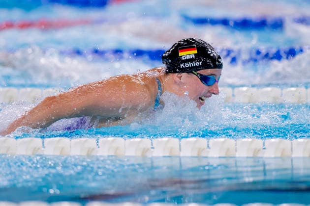 France, Paris, Centre Aquatique Olympique Metropole du Grand Paris, 13.08.2026, European Aquatics Championships, Day 14, Morning Session, Angelina Koehler, SG Neukoelln Berlin, Germany, Photo by Eibner Pressefoto Tino Henschel European Aquatics Championships, Day 14, Morning Session Paris *** France, Paris, Centre Aquatique Olympique Metropole du Grand Paris, August 13, 2026, European Aquatics Championships, Day 14, Morning Session, Angelina Koehler, SG Neukoelln Berlin, Germany, Photo by Eibner Pressefoto Tino Henschel European Aquatics Championships, Day 14, Morning Session, Paris Copyright: xEibnerxPressefotox