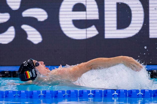 France, Paris, Centre Aquatique Olympique Metropole du Grand Paris, 13.08.2026, European Aquatics Championships, Day 14, Morning Session, Fritz Dietz, SG Frankfurt, Germany, Photo by Eibner Pressefoto Tino Henschel European Aquatics Championships, Day 14, Morning Session Paris *** France, Paris, Centre Aquatique Olympique Metropole du Grand Paris, August 13, 2026, European Aquatics Championships, Day 14, Morning Session, Fritz Dietz, SG Frankfurt, Germany, Photo by Eibner Pressefoto Tino Henschel European Aquatics Championships, Day 14, Morning Session, Paris Copyright: xEibnerxPressefotox