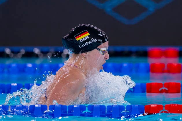 France, Paris, Centre Aquatique Olympique Metropole du Grand Paris, 13.08.2026, European Aquatics Championships, Day 14, Morning Session, Lena Ludwig, SV Nikar Heidelberg, Germany, Photo by Eibner Pressefoto Tino Henschel European Aquatics Championships, Day 14, Morning Session Paris *** France, Paris, Centre Aquatique Olympique Metropole du Grand Paris, August 13, 2026, European Aquatics Championships, Day 14, Morning Session, Lena Ludwig, SV Nikar Heidelberg, Germany, Photo by Eibner Pressefoto Tino Henschel European Aquatics Championships, Day 14, Morning Session, Paris Copyright: xEibnerxPressefotox