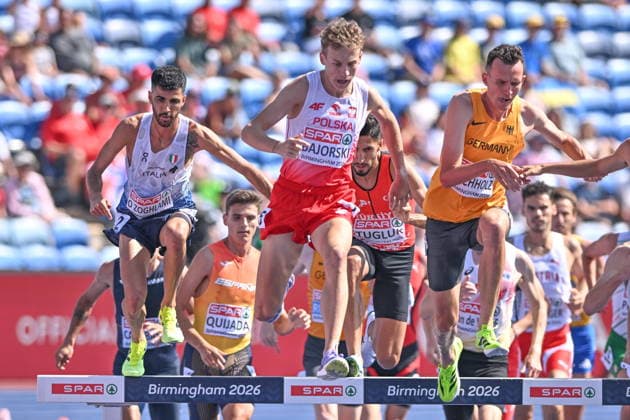 2026.08.13 Birmingham Lekkoatletyka Mistrzostwa Europy N z Osama Zoghlami Adam Bajorski Niklas Buchholz Foto Michal Laudy PressFocus 2026.08.13 Birmingham Athletics European Athletics Championships Osama Zoghlami Adam Bajorski Niklas Buchholz Credit: Michal Laudy PressFocus NEWSPIX.PL --- newspix.pl POLAND OUT! 