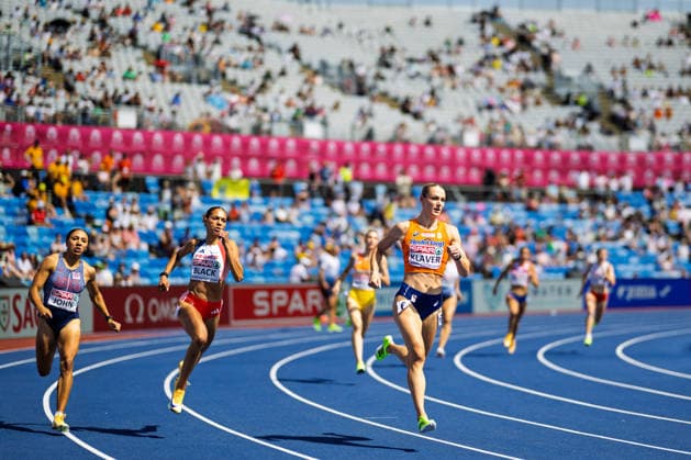 BIRMINGHAM, UNITED KINGDOM - AUGUST 13: Lieke Klaver of the Netherlands competes in the Women s 400m during the European Athletics Championships at Alexander Stadium on August 13, 2026 in Birmingham, United Kingdom. England United Kingdom Copyright: xBEAUTIFULxSPORTS TobiasxLacknerx