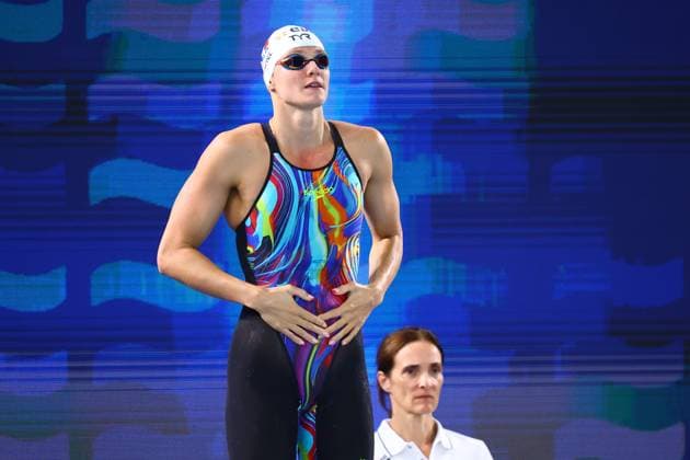 Championnat d Europe de natation PHOTOPQR LE COURRIER PICARD Haslin ; Saint Denis ; 13 08 2026 ; 13 08 26 Championnat d Europe de natation Marie Wattel 100m papillon series Photo Fred Haslin European Swimming Championships at the Greater Paris Metropolis Olympic Aquatics Centre in Paris Saint Denis 93 France  Copyright: xPHOTOPQR LExCOURRIERxPICARD MAXPxHaslinx 20260813LCP5062 20260813LCP5062