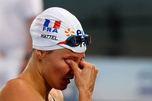 Championnat d Europe de natation PHOTOPQR LE COURRIER PICARD Haslin ; Saint Denis ; 13 08 2026 ; 13 08 26 Championnat d Europe de natation Marie Wattel 100m papillon series Photo Fred Haslin European Swimming Championships at the Greater Paris Metropolis Olympic Aquatics Centre in Paris Saint Denis 93 France  Copyright: xPHOTOPQR LExCOURRIERxPICARD MAXPxHaslinx 20260813LCP5064 20260813LCP5064