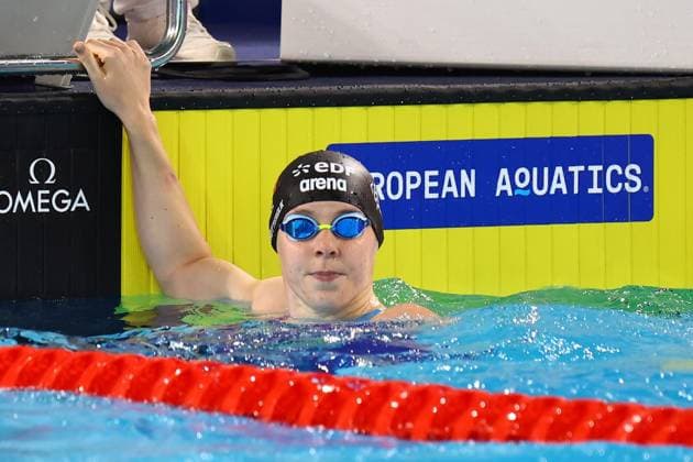 Championnat d Europe de natation PHOTOPQR LE COURRIER PICARD Haslin ; Saint Denis ; 13 08 2026 ; 13 08 26 Championnat d Europe de natation Roos Vanotterdijk (Bel) 100m papillon series Photo Fred Haslin European Swimming Championships at the Greater Paris Metropolis Olympic Aquatics Centre in Paris Saint Denis 93 France  Copyright: xPHOTOPQR LExCOURRIERxPICARD MAXPxHaslinx 20260813LCP5071 20260813LCP5071