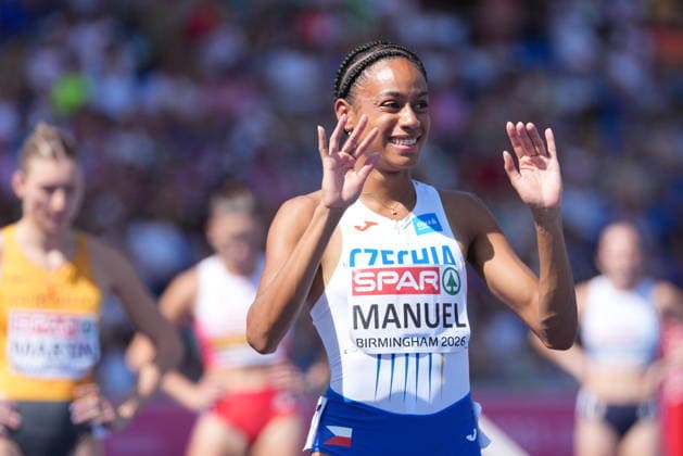 European Athletics Championships in Birmingham, United Kingdom, August 13, 2026. Czech Lourdes Gloria Manuel competes during Women s 400 m - Semifinals. (CTKxPhoto JaroslavxSvoboda) CTKPhotoP2026081304238  CTKPhotoP2026081304238