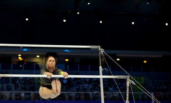 2026 Women s Artistic European Championships, Arena Zagreb, Croatia 13 8 2026 Ireland™s Emma Slevin during qualification Emma Slevin during qualification 13 8 2026  Copyright: xInphox GS__1528