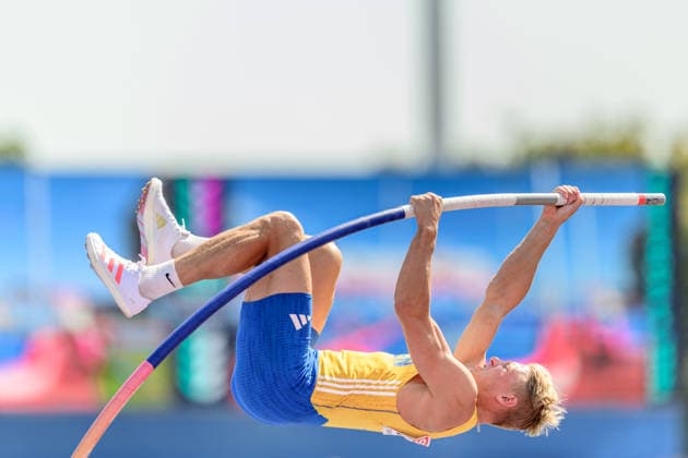 260813 Emil Uhlin of Sweden competes in men s decathlon pole vault during day 4 of the 2026 European Athletics Championships on August 13, 2026 in Birmingham. Photo: Mathias Bergeld BILDBYRAN kod MB MT1068 friidrott athletics friidrett friidrotts-em em friidretts-em 2026 european athletics championships 4 bbeng sweden sverige decathon tikamp tiokamp *** August 13, 2026: Emil Uhlin of Sweden competes in the men’s decathlon pole vault during Day 4 of the 2026 European Athletics Championships on August 13, 2026 in Birmingham. Photo by Mathias Bergeld, BILDBYRAN, code MB MT1068. track and field, athletics, friidrett, friidrotts EM, 2026 European Athletics Championships, 4 BBENG, Sweden, decathlon, tikamp, tiokamp  Copyright: MATHIASxBERGELD BB260813MB090